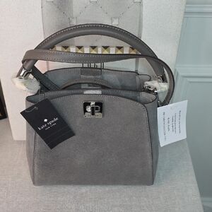 Kate Spade Phoebe Suede Satchel